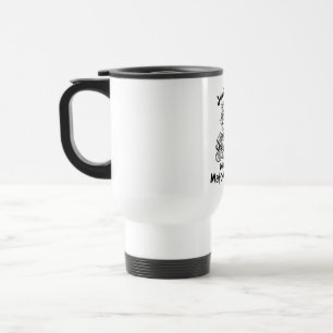 Taza de viaje del hermano gruñón y extravagante