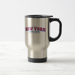 Taza de viaje del imperio de hockey de Nueva York