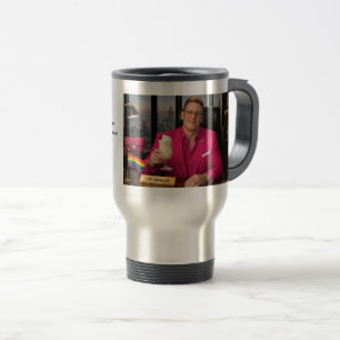 Taza de viaje del programa Super Advocate