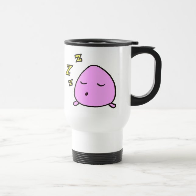 Taza de viaje del tipo durmiendo (Derecha)