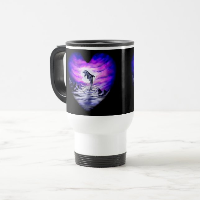 Taza De Viaje Delfín lúfono (Anverso izquierdo)