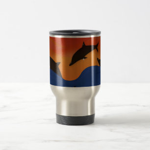 Taza De Viaje Delfines