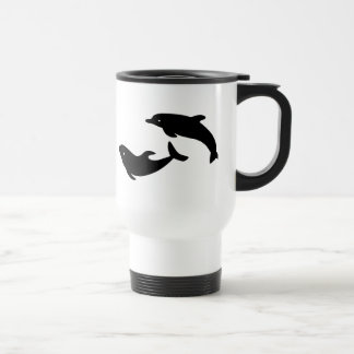 Taza De Viaje Delfines felices