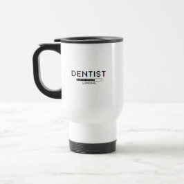 Taza De Viaje Dentist Loading Glitch Pixel Humor