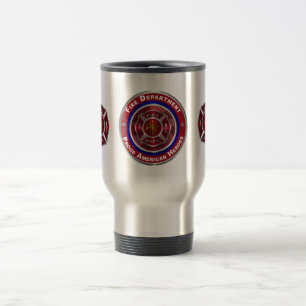 Taza De Viaje Departamento de Bomberos Conmemorativo Diseñado Es