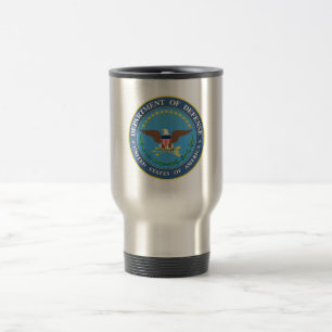 Taza De Viaje Departamento de Defensa - los E.E.U.U.