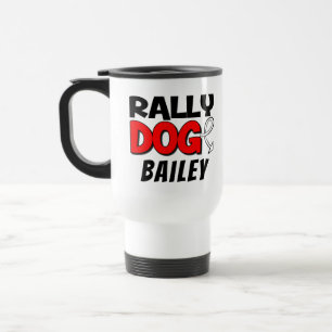 Taza De Viaje Deporte de Obediencia Canina de Rally Personalizad