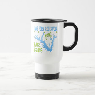 Taza De Viaje Depósito de la bifurcación del lago, pesca de la