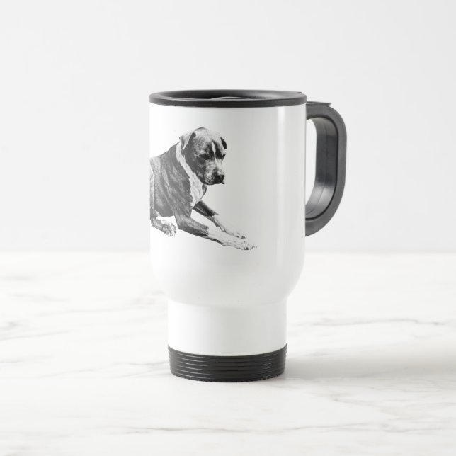 Taza De Viaje Deriva Suave, Comienzo Gris (Anverso derecho)