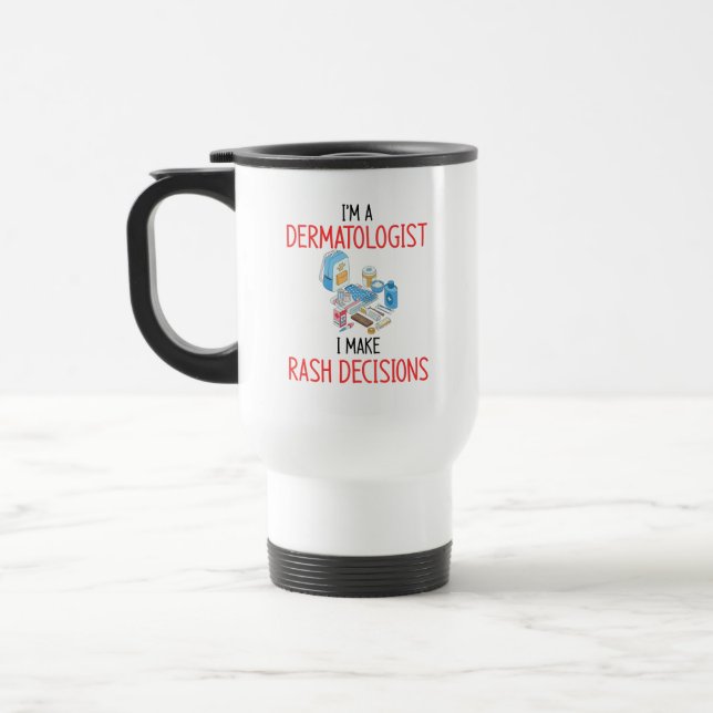 Taza De Viaje Dermatólogo (Izquierda)