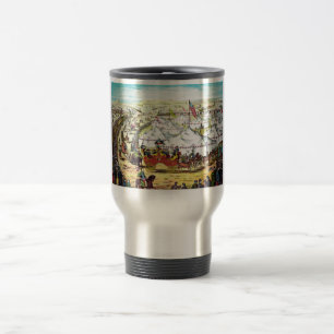 Taza De Viaje Desfile del circo del vintage