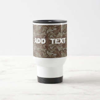 Taza De Viaje Desierto de camuflaje