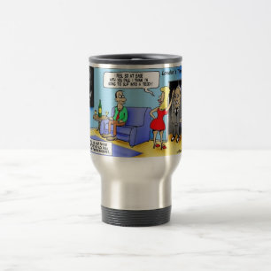 Taza De Viaje Deslízate en un Teddy...Roosevelt Regalos Divertid