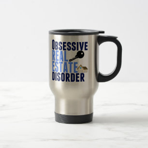 Taza De Viaje Desorden obsesivo de las propiedades inmobiliarias