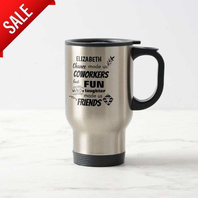 Taza De Viaje Despedida Coworker Jefe - somos Personalizados ami (Subido por el creador)