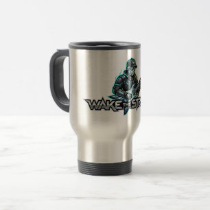 Taza De Viaje Despertar Las Cuerdas Arte Retro Futuro