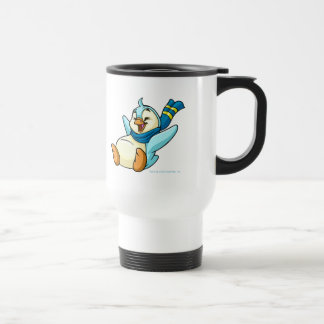 Taza De Viaje Desplazamiento de Bruce azul