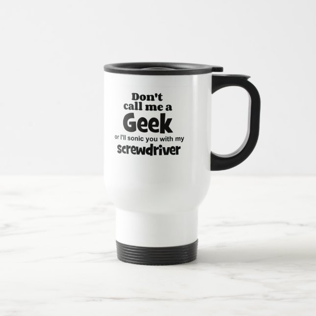Taza De Viaje Destornillador geek bf (Derecha)
