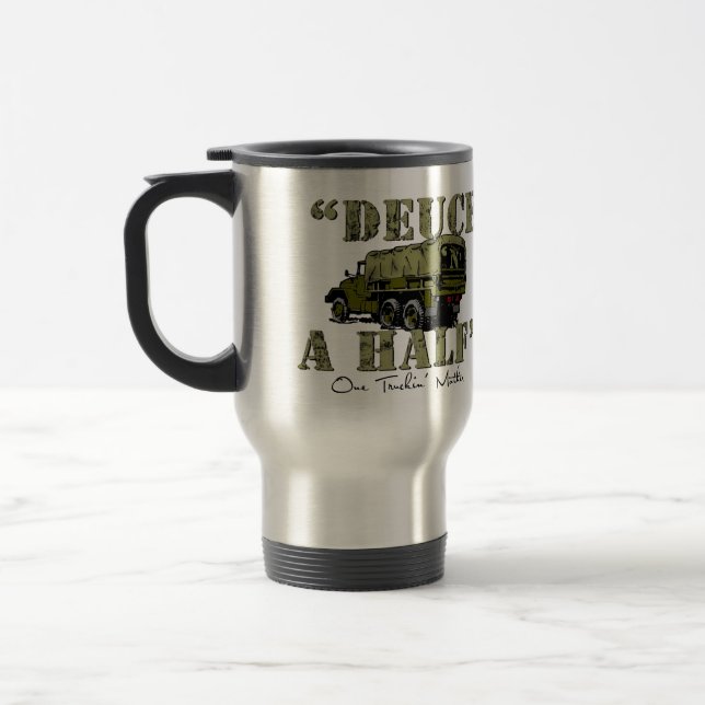Taza De Viaje Deuce "n" una mitad (Izquierda)