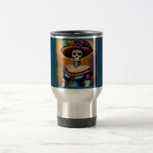 Taza De Viaje Día de la Muerte 1