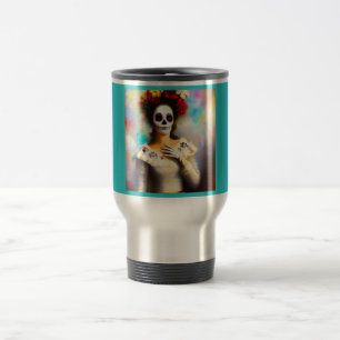 Taza De Viaje Día de la Muerte 3
