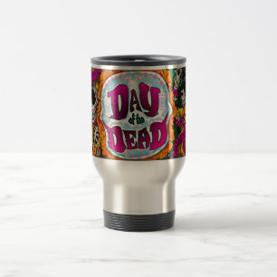 Taza De Viaje Día de los Muertos
