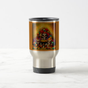 Taza De Viaje Día de los Muertos 1