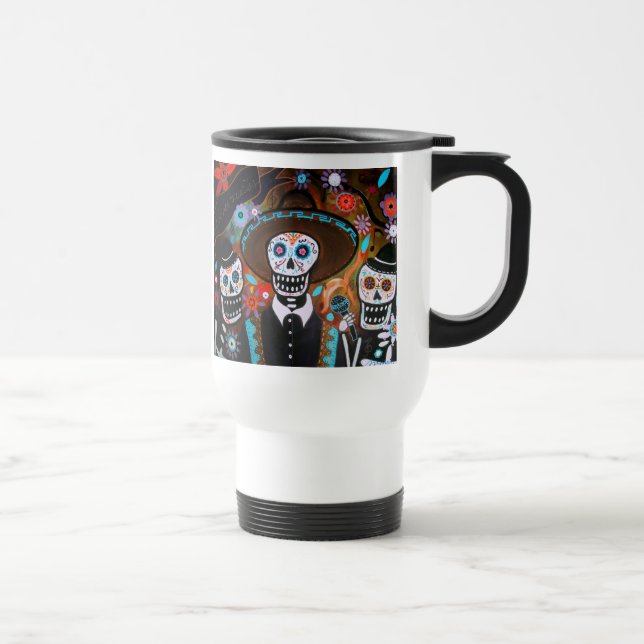 TAZA DE VIAJE DIA DE LOS MUERTOS MUG (Derecha)