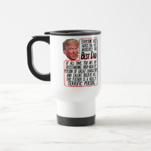 Taza De Viaje Día de los Padres de Donald Trump