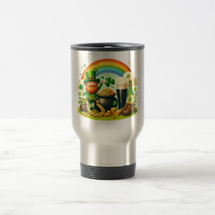 Taza De Viaje Día de San Patricio, bonito y caprichoso