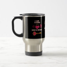 TAZA DE VIAJE DÍA DE SAN VALENTÍN