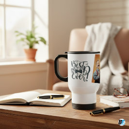 Taza De Viaje Día del mejor padre de fotografía moderno