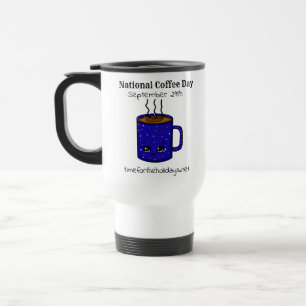Taza De Viaje Día Nacional del Café 29 de septiembre Festivida
