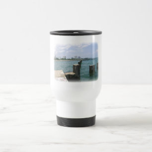 Taza De Viaje Día Perezoso en los Muelles