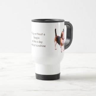 Taza De Viaje Día Sin Una Beagle