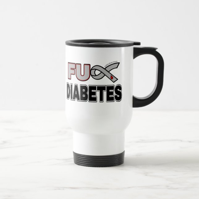 Taza De Viaje Diabetes FU (Derecha)