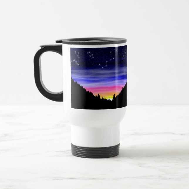 Taza De Viaje Diamond Night Travel Mug (Izquierda)