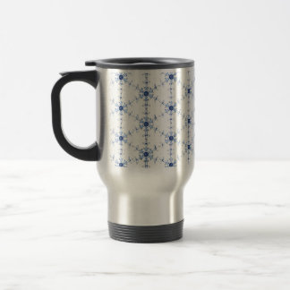 Taza De Viaje Diamond Snowflake Pattern Beer Stein
