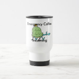 Taza De Viaje Dibujo animado del café de la tortuga del pantano