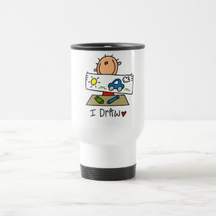 Taza De Viaje Dibujo camisetas y regalos