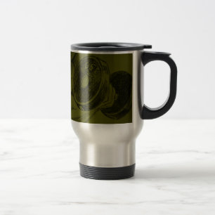 Taza De Viaje Dibujo de lápiz de lápiz de fitness de edificio de