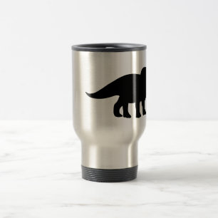 Taza De Viaje Dinosaurio Triceratops.