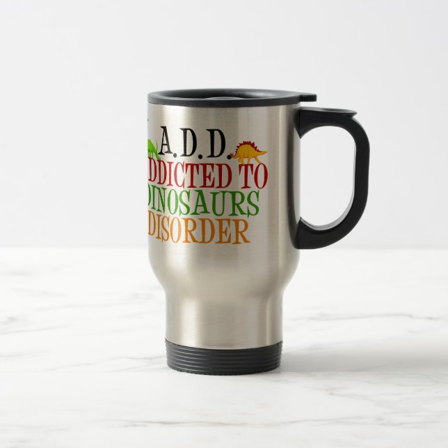 Taza De Viaje Dinosaurios divertidos (Derecha)