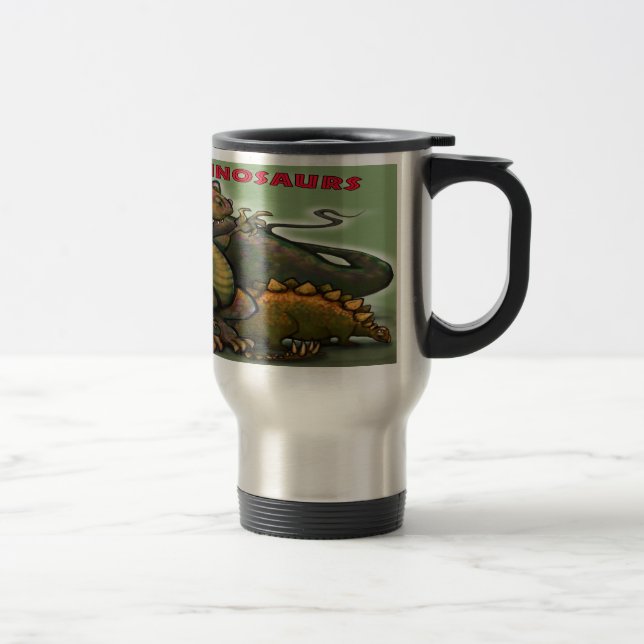 Taza De Viaje Dinosaurios Jurásicos (Derecha)