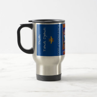 Taza De Viaje Dios de Thoth del café del viajero del