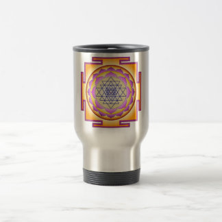 Taza De Viaje Diosa Sri Yantra Chakra Shiva Shakti Navayoni