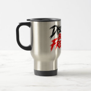 Taza De Viaje Disciplina Construye Libertad Camiseta Motivaciona