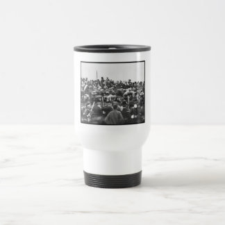 Taza De Viaje Discurso de Gettysburg de Abe Lincoln: Fin de la G