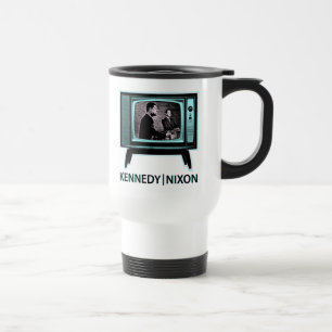 Taza De Viaje Discusión 1960 de Kennedy Nixon
