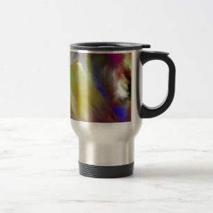 Taza De Viaje Diseño abstracto del ángel